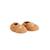 Chaussons bébé en gaze de coton gabin Ocre 2 - vertbaudet enfant 