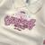 Sweat fille imprimé Blanc+Rose+Vert 5 - vertbaudet enfant 