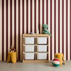 Chambre et rangement-Meuble de rangement enfant 6 bacs de rangement en plastique
