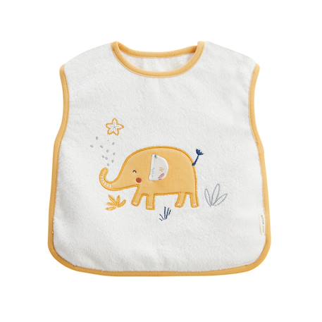 Lot de 2 bavoirs bébé hawaiki Ocre 4 - vertbaudet enfant 