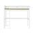 Lit mezzanine bois massif aaron Blanc+Bois naturel 2 - vertbaudet enfant 