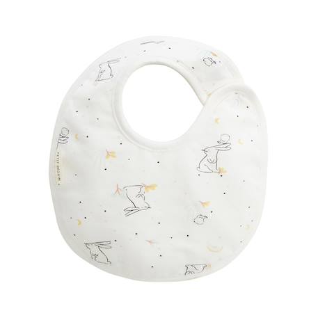 Lot de 2 bavoirs bébé hello baby Ecru 3 - vertbaudet enfant 