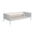 Lit enfant 90 x 190 cm pin naturel sommier à lattes inclus vert et blanc - elio Blanc+Vert 2 - vertbaudet enfant 