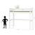 Pack lit mezzanine avec matelas bois massif aaron Blanc+Bois naturel 6 - vertbaudet enfant 