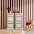 Meuble de rangement enfant 4 bacs de rangement, 41,5 x 30 x 89cm (lot de 2) Blanc+Naturel 1 - vertbaudet enfant 