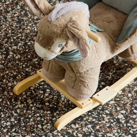Fauteuil âne à bascule pour enfant Blanc 5 - vertbaudet enfant 