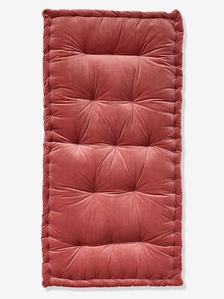 Matelas de sol en velours 60 x 120 cm caramel+rose 4 - vertbaudet enfant 
