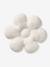 Coussin déco enfant bouclette fleur écru 3 - vertbaudet enfant 