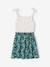 Robe filles fines bretelles marine+vieux rose 2 - vertbaudet enfant 