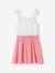 Robe filles fines bretelles marine+vieux rose 7 - vertbaudet enfant 