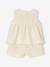 Ensemble top short bébé fille crochet écru 4 - vertbaudet enfant 
