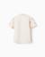Chemise en coton avec palmiers brodés Blanc 3 - vertbaudet enfant 