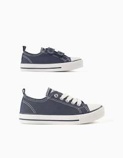 Chaussures-Chaussures garçon 23-38-Baskets en toile denim
