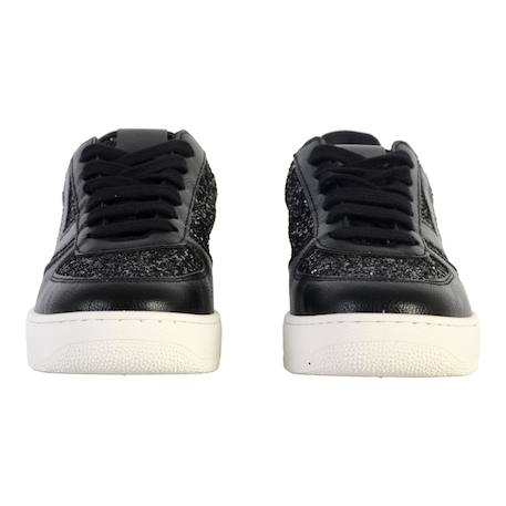 Baskets basses à lacets velours Noir 5 - vertbaudet enfant 