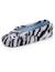 Chaussons ballerines imitation fourrure, semelle gomme antidérapante Gris foncé tigré 6 - vertbaudet enfant 