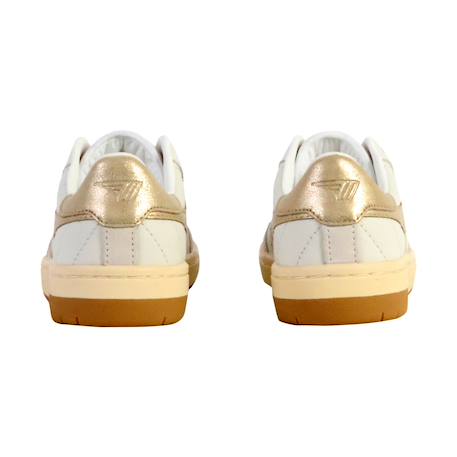 Baskets basses à lacets Blanc or 4 - vertbaudet enfant 