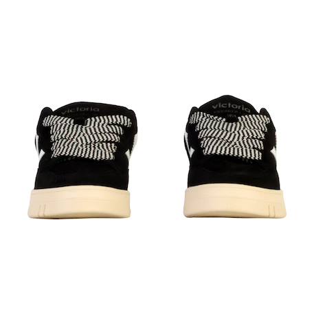 Baskets basses à lacets Gris+Noir 11 - vertbaudet enfant 