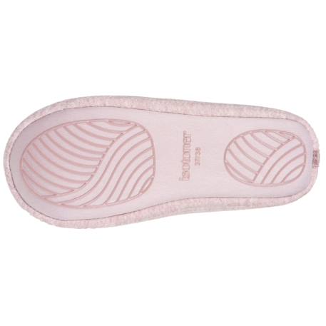 Chaussons ballerines maille nid d'abeille, semelle gomme antidérapante Blush 5 - vertbaudet enfant 