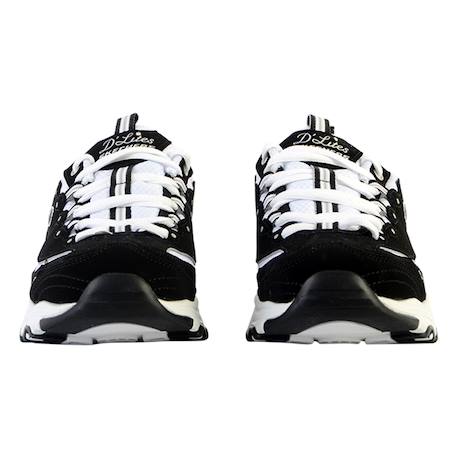 Baskets basses à lacets Noir blanc 5 - vertbaudet enfant 