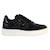 Baskets basses à lacets velours Noir 1 - vertbaudet enfant 