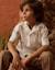 Chemise en coton avec palmiers brodés Blanc 1 - vertbaudet enfant 