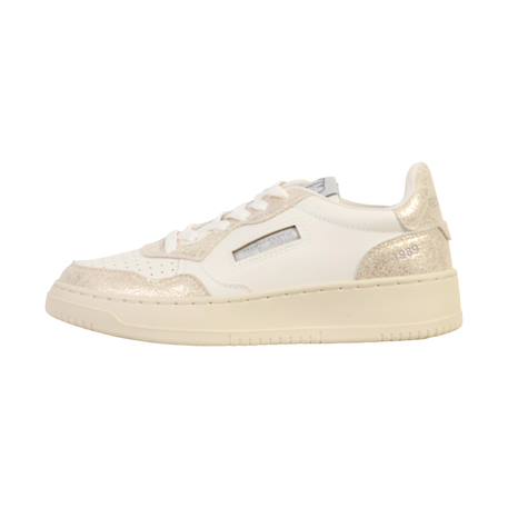 Baskets basses  à lacets Blanc+Or 8 - vertbaudet enfant 
