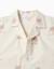 Chemise en coton avec palmiers brodés Blanc 4 - vertbaudet enfant 
