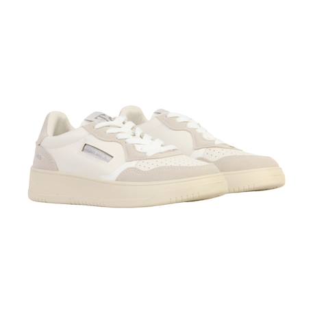 Baskets basses  à lacets Blanc+Or 3 - vertbaudet enfant 