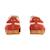 Baskets basses  à lacets Bubblegum cerise off white+Clementine moody orange off white+Emerald evergreen surf+Evergreen plume soleil+Green mist evergreen off white+Pale pink  clay off white+Rouge coral 34 - vertbaudet enfant 
