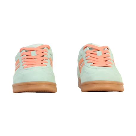 Baskets basses  à lacets Aqua+Beige+Nude 4 - vertbaudet enfant 