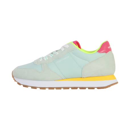 Baskets basses à lacets Aqua+Blanc 2 - vertbaudet enfant 