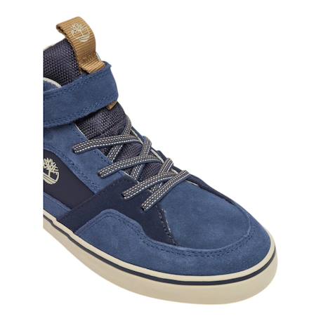 Baskets mi-hautes pour enfant Bleu+Bleu foncé 9 - vertbaudet enfant 