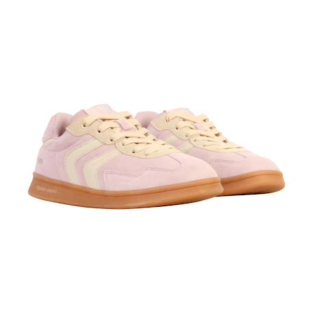 Baskets basses  à lacets Aqua+Beige+Nude 15 - vertbaudet enfant 