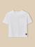 T-shirt garçon - coton biologique Blanc+Jaune 1 - vertbaudet enfant 