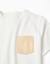 T-shirt en coton avec poche poitrine Blanc 3 - vertbaudet enfant 
