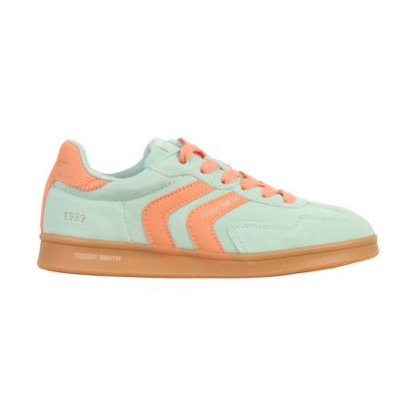 Baskets basses  à lacets Aqua+Beige+Nude 1 - vertbaudet enfant 