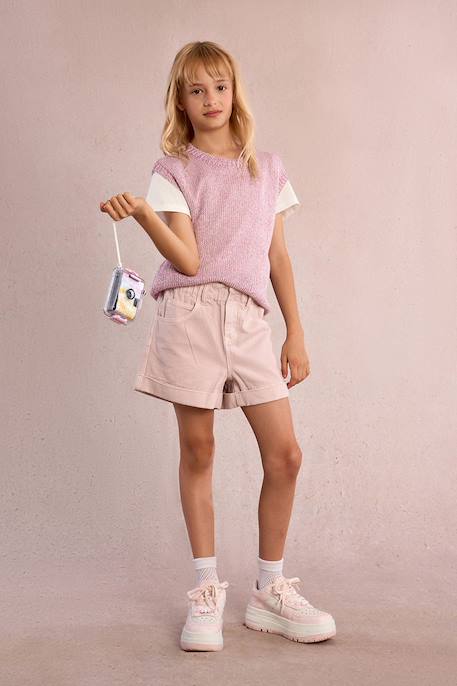 T-shirt à strass Blanc 5 - vertbaudet enfant 