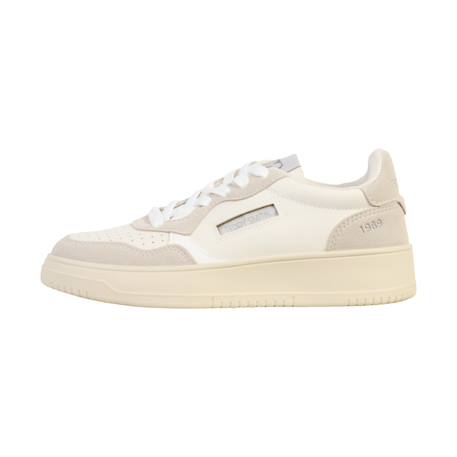 Baskets basses  à lacets Blanc+Or 2 - vertbaudet enfant 