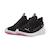 Baskets basses  à lacets Noir   blanc mauve 3 - vertbaudet enfant 