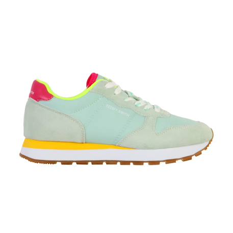 Baskets basses à lacets Aqua+Blanc 1 - vertbaudet enfant 