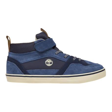 Baskets mi-hautes pour enfant Bleu+Bleu foncé 6 - vertbaudet enfant 