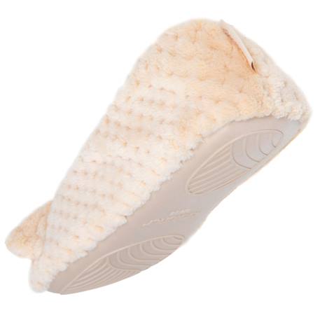 Chaussons ballerines micro éponge, semelle gomme antidérapante Abricot 5 - vertbaudet enfant 