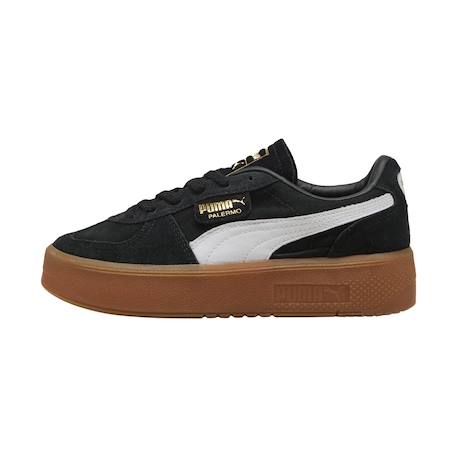 Baskets basses  à lacets Noir gum+Rose quartz gum 2 - vertbaudet enfant 