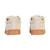 Baskets basses  à lacets Aqua+Beige+Nude 10 - vertbaudet enfant 