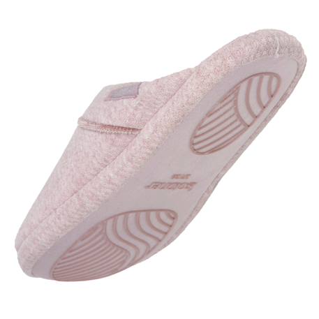 Chaussons mules maille nid d'abeille, semelle gomme antidérapante Blush 5 - vertbaudet enfant 