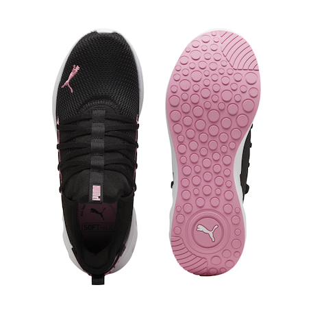 Baskets basses  à lacets Noir   blanc mauve 6 - vertbaudet enfant 