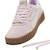 Baskets basses à lacets Noir warm blanc+Rose mauve warm blanc+Rouge 11 - vertbaudet enfant 