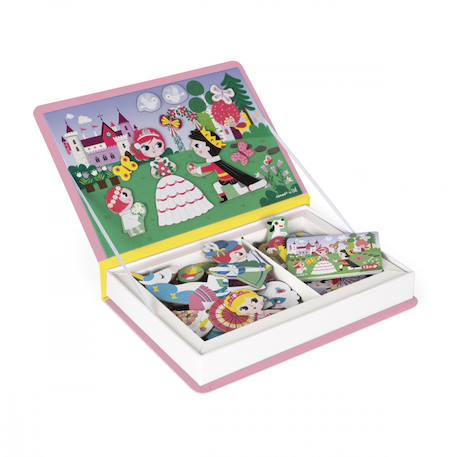 Magnéti'book princesses, 55 magnets Violet 3 - vertbaudet enfant 