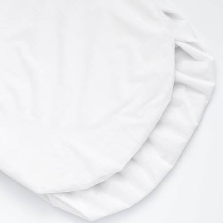Alèse berceau imperméable fabuleuse Blanc 3 - vertbaudet enfant 