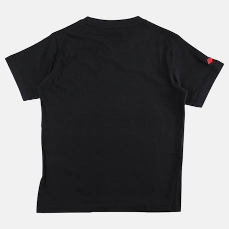 T shirt garçon manches courtes imprimé Jaune+Kaki+Marine+Noir+Orange 16 - vertbaudet enfant 